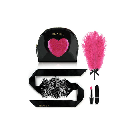 Rianne s - kit d.amour black/pink