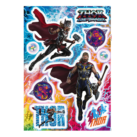 Autocollant mural - thor4 - thor jane mixup - taille 50 x 70 cm