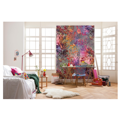 Photomurals  Photo Wallpaper - Wild Garden - Size 184 X 254 Cm