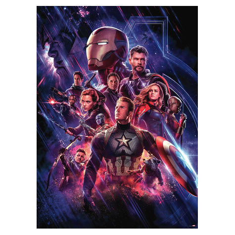 Papier peint photo - avengers endgame movie poster - taille 184 x 254 cm