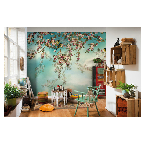 Photomurals  Photo Wallpaper - Sakura - Size 368 X 254 Cm