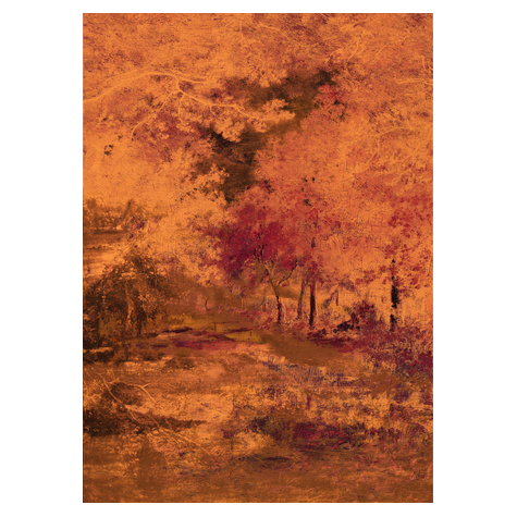 Non-Woven Wallpaper - Autumna - Size 200 X 280 Cm