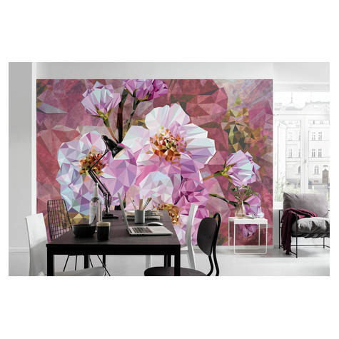 Papier peint photo - blooming gems - taille 368 x 248 cm