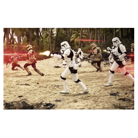 Papier peint photo - star wars imperial strike - dimensions 400 x 250 cm