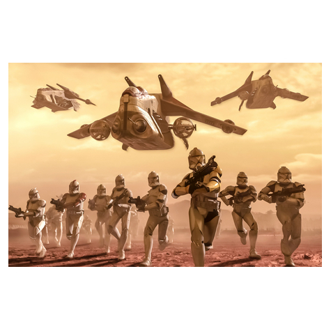 Papier peint photo - star wars classic clone trooper - dimensions 400 x 260 cm