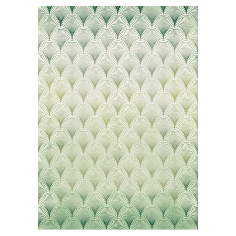 Non-Woven Wallpaper - Écailles - Size 200 X 280 Cm