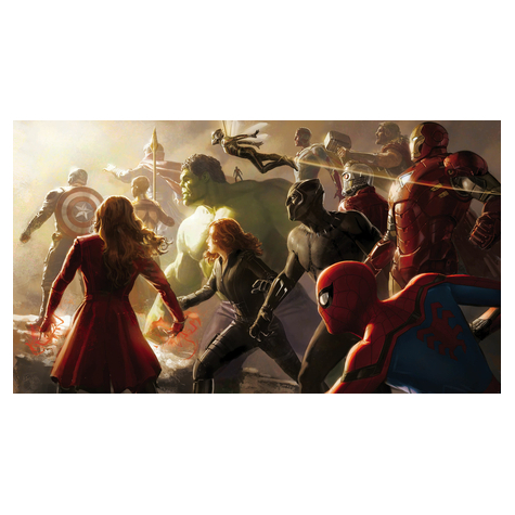 Non-Woven Wallpaper - Avengers Final Battle - Size 500 X 280 Cm