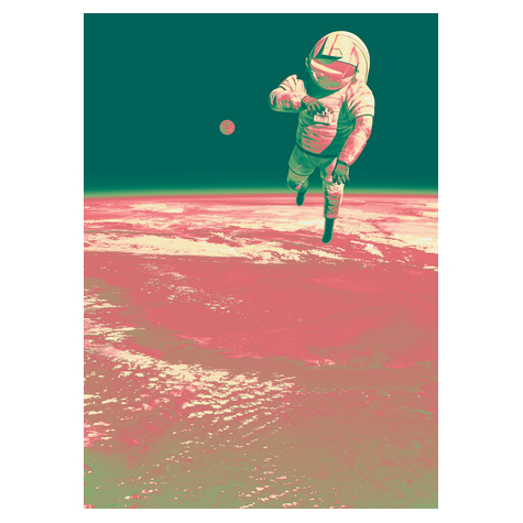 Papier peint photo - spacewalk - dimensions 200 x 280 cm