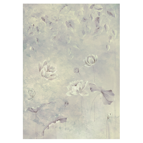 Papier peint photo - water lily - taille 200 x 280 cm
