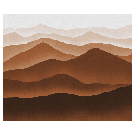 Papier peint photo - montagnes macchiato - dimensions 300 x 250 cm