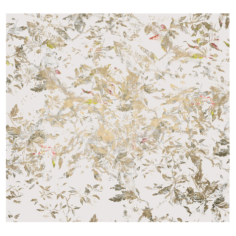 Papier peint photo - golden feathers - dimensions 400 x 280 cm