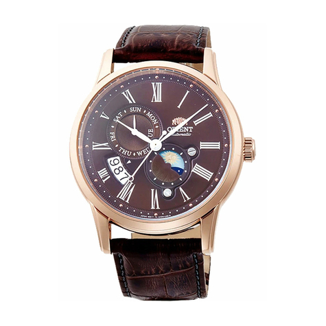 Orient sun and moon automatic ra-ak0009t10b montre homme