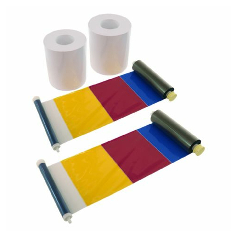 Dnp Paper 2 Rolls Each 400 Pcs 10x15 Perforated On 10x10 Cm For Ds620