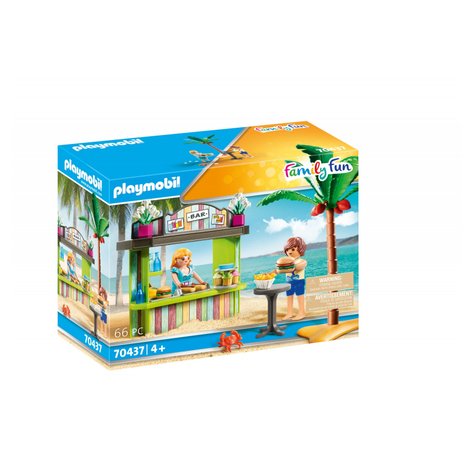 Playmobil family fun - kiosque de plage (70437)