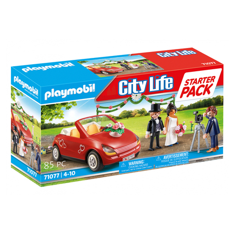 Playmobil city life - starter pack mariage (71077)