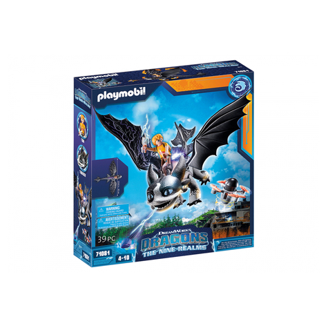Playmobil dragons the nine realms - thunder & tom (71081)