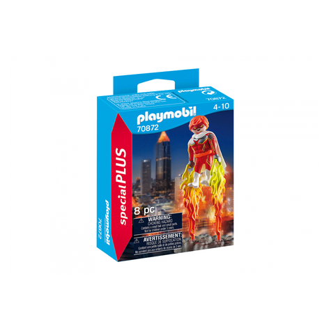 Playmobil city life - super héros (70872)