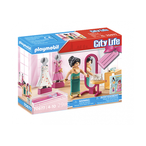 Playmobil city life - boutique de mode festive (70677)