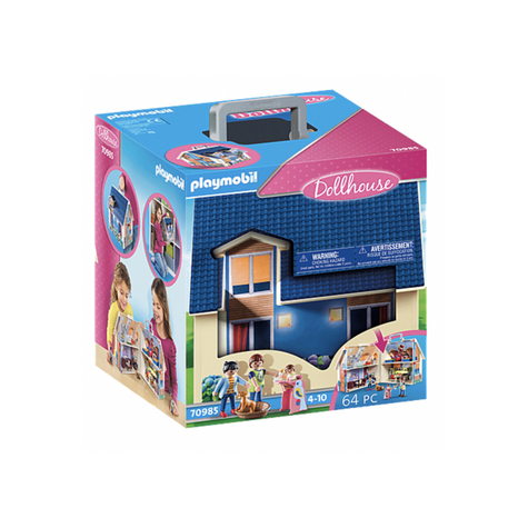 Playmobil dollhouse - maison de poupées à emporter (70985)