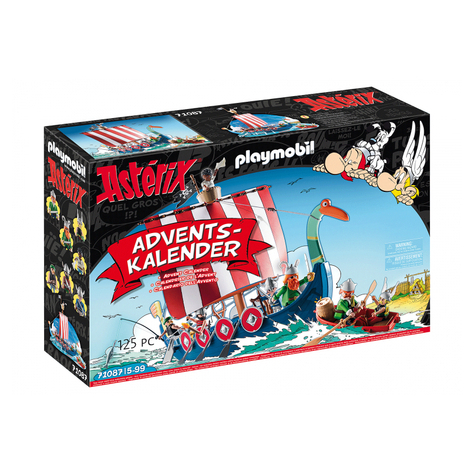 Playmobil astérix calendrier de l'avent des pirates (71087)