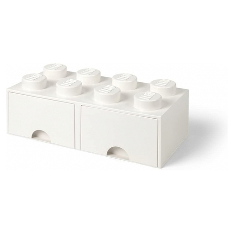 Lego storage brick tiroir 8 blanc (40061735)