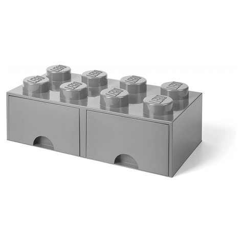Lego storage brick tiroir 8 gris (40061740)