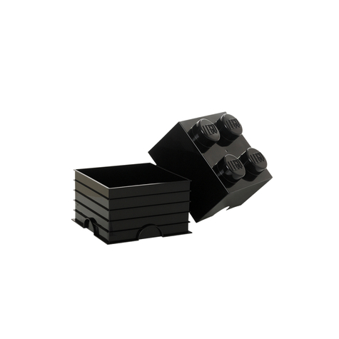 Lego brique de rangement 4 noir (40031733)