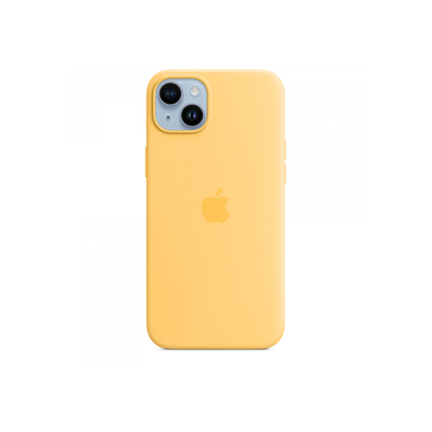 Apple iphone 14 plus étui en silicone avec magsafe sunglow mptd3zm/a