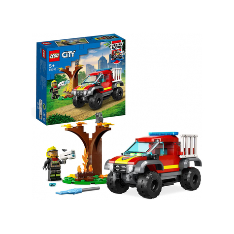 Lego city - camion de pompiers (60393)