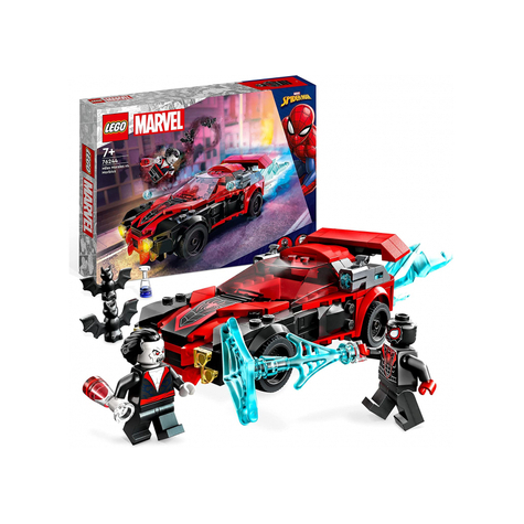 Lego marvel - spider-man miles morales vs. Morbius (76244)