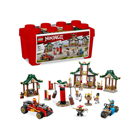 Lego ninjago - boîte de briques ninja créatif (71787)