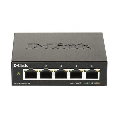 D-link switch smart managed 5 ports dgs-1100-05v2/e