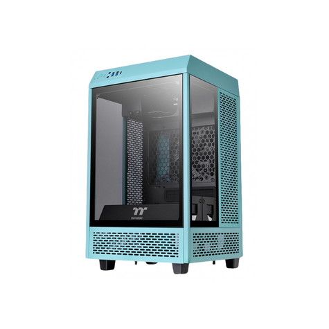 Thermaltake pc- gehse the tower 100 turquoise - ca-1r3-00sbwn-00