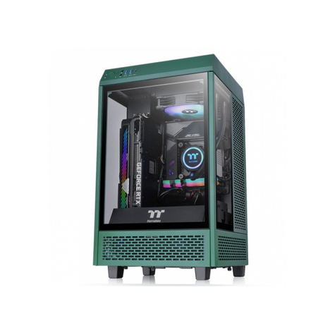 Thermaltake boîtier pc the tower 100 racing green - ca-1r3-00scwn-00