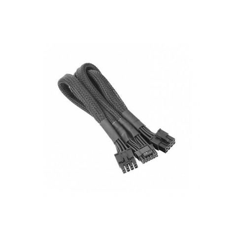 Thermaltake câble répartiteur sleeved pcie gen 5 - ac-063-cn1nan-a1