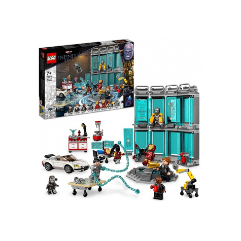 Lego marvel - l'atelier d'iron man (76216)