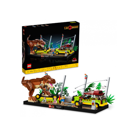 Lego jurassic world - l'évasion du t. Rex (76956)