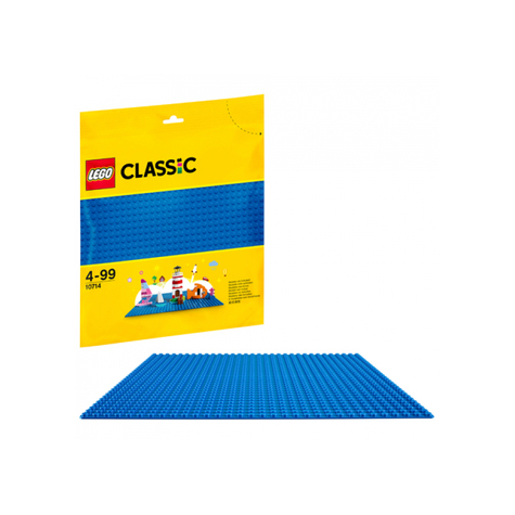 Lego classic - plaque de construction bleue 32x32 (10714)