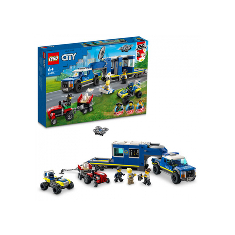 Lego city - centre d'intervention mobile de la police (60315)