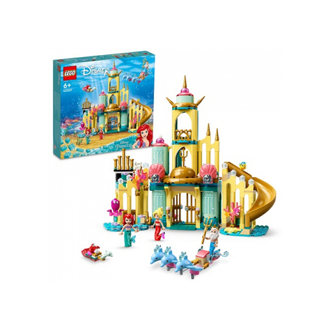 Lego disney - le château sous-marin de la princesse arielle (43207)