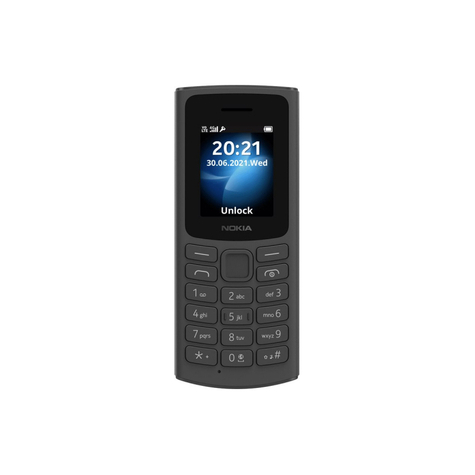 Nokia 105 4g noir dual sim 16vegb01a08