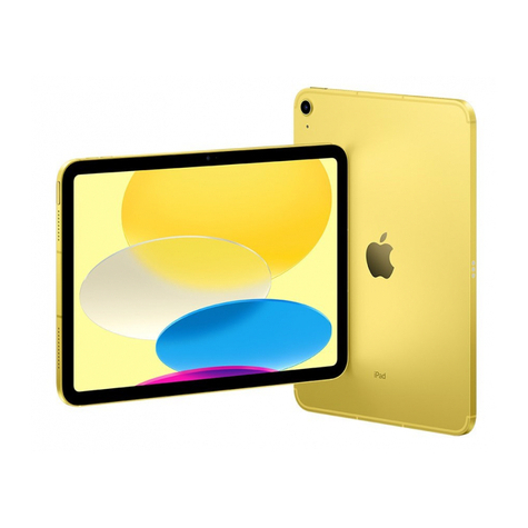 Apple ipad 10.9 wi-fi + cellular 64gb jaune 2022 10th gen mq6l3fd/a