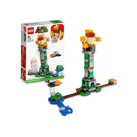 Lego super mario - tour basculante avec le patron du frère sumo set d'extension (71388)