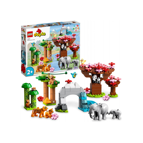Lego duplo - animaux sauvages d'asie (10974)