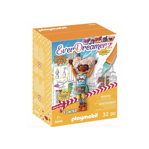 Playmobil everdreamerz - edwina monde de la bande dessinée (70476)