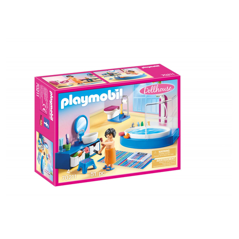 Playmobil dollhouse - salle de bain (70211)