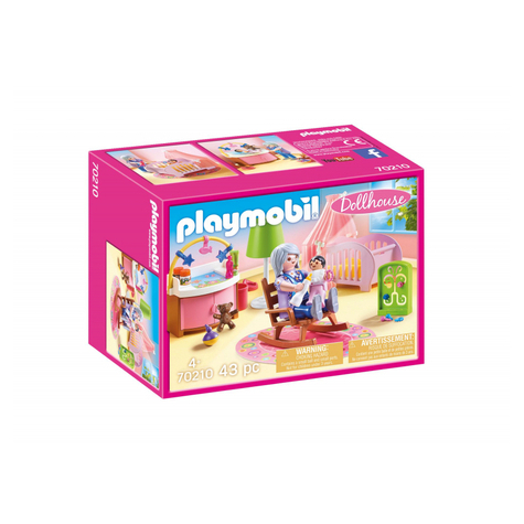 Playmobil dollhouse - chambre de bébé 70210
