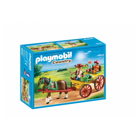Playmobil country - voiture hippomobile (6932)