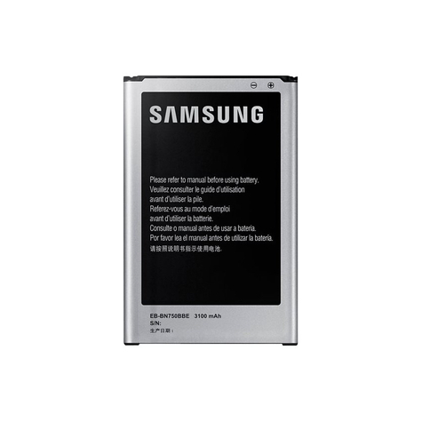Samsung li-ion batteri n7505 galaxy note 3 neo 3100 mah bulk - eb-bn750bb