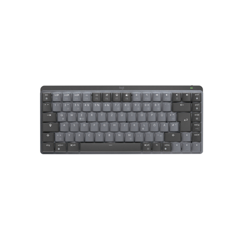 Logitech mx mechanical mini clavier sans fil bolt graphite - 920-010771